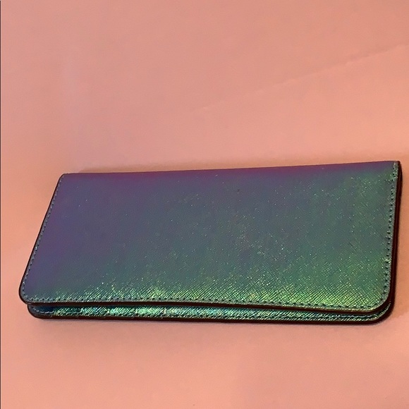Henri Bendel Galactic Petrol Wallet. Brand New - Picture 7 of 8